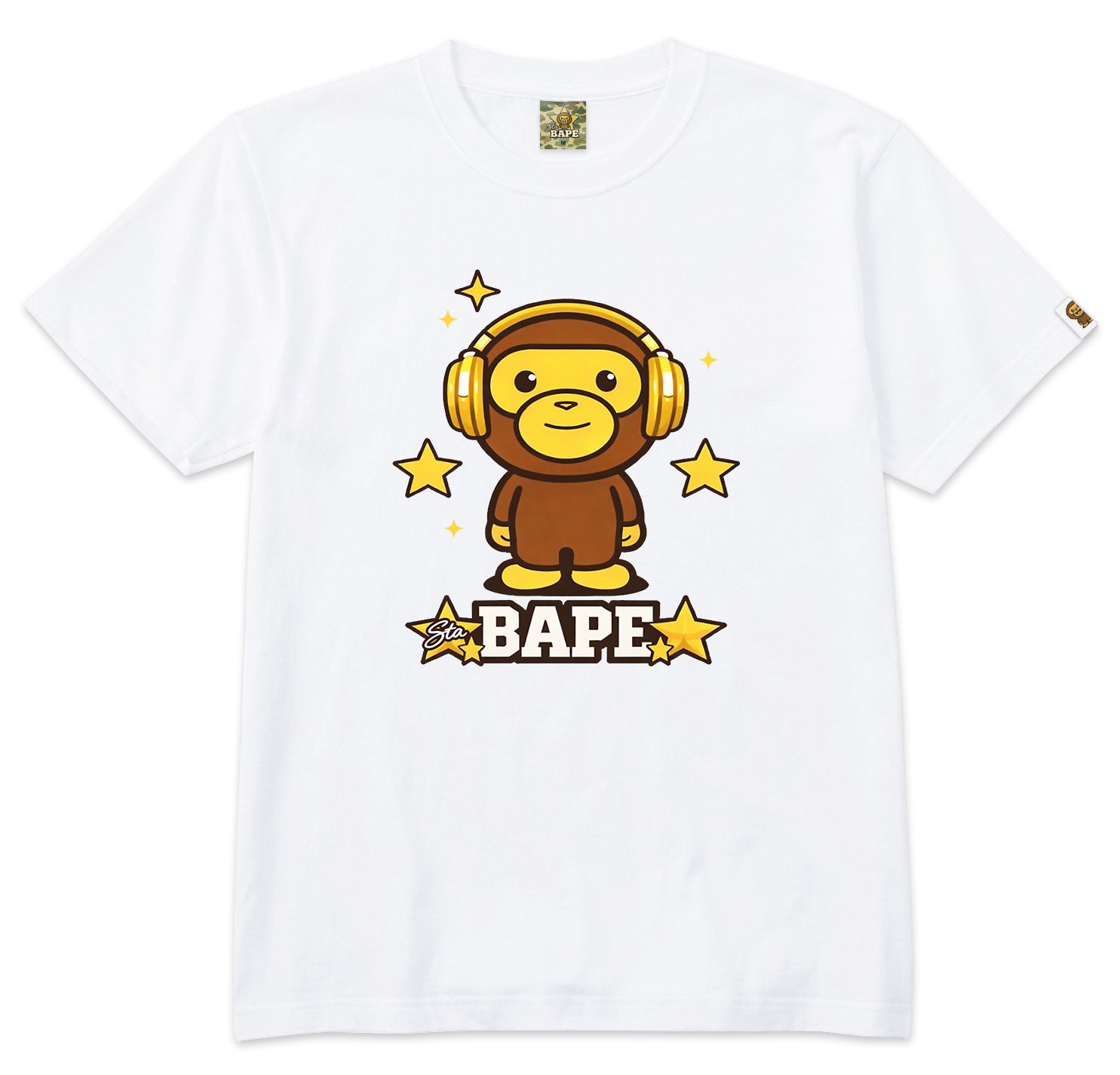STABAPE headphone monkey TEE