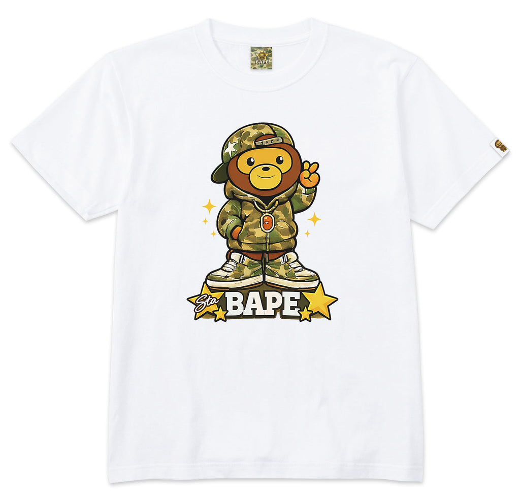 STABAPE camo monkey TEE