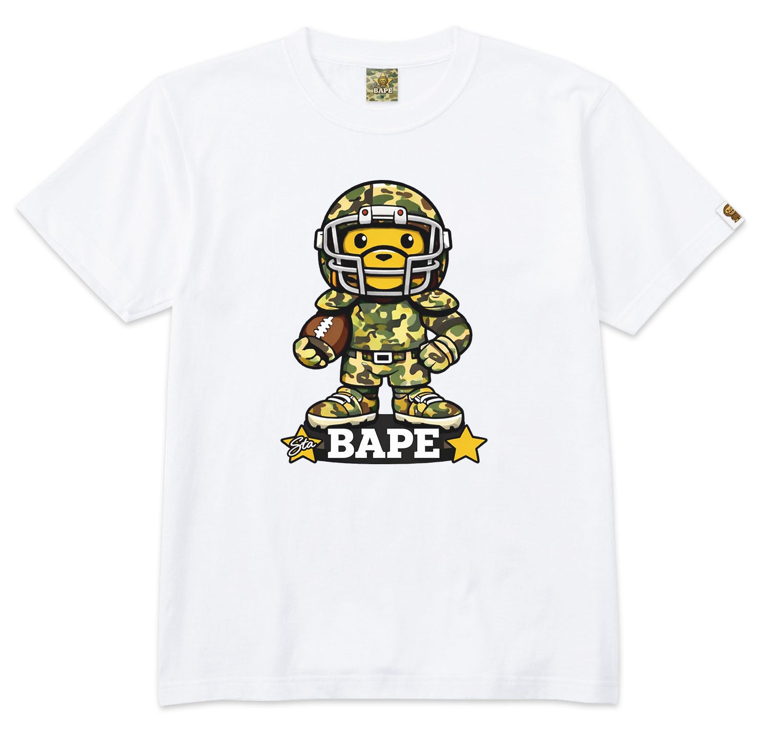 STABAPE football monkey TEE