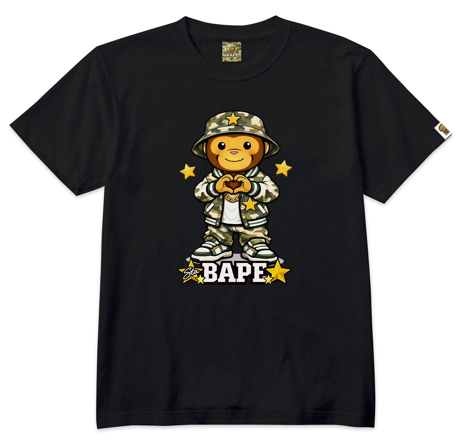 STABAPE love monkey TEE