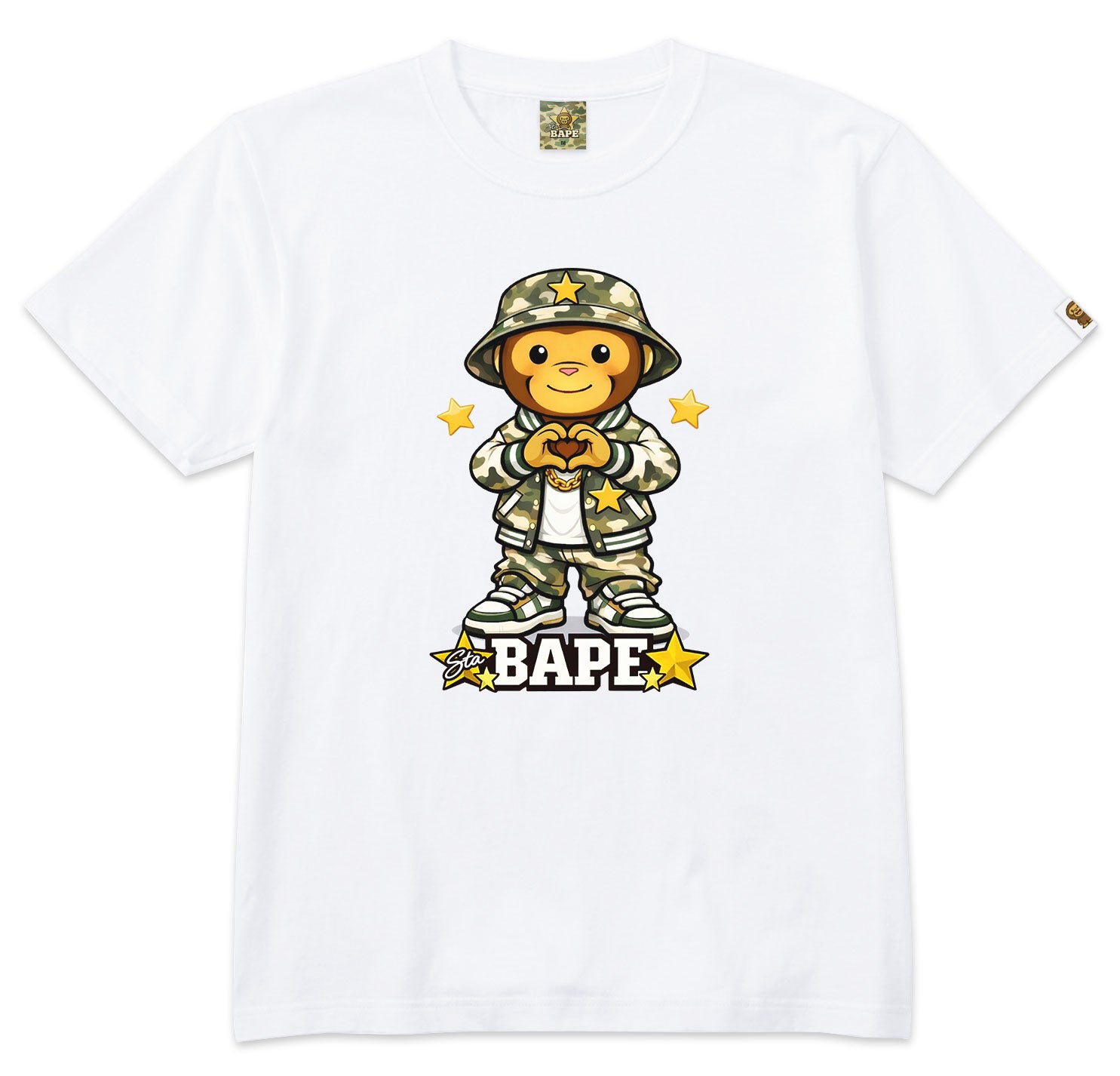 STABAPE love monkey TEE