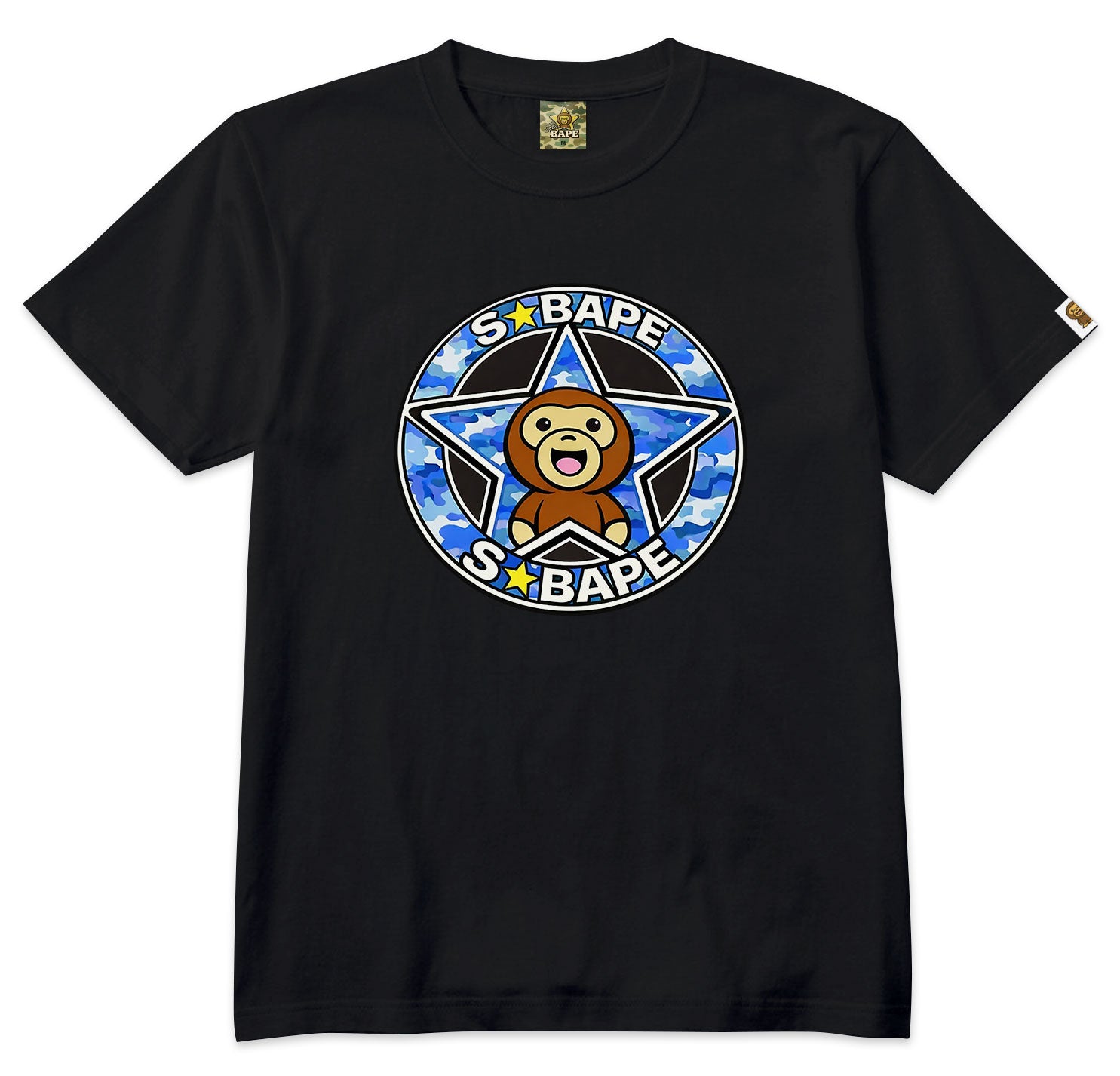 STABAPE camo blue TEE