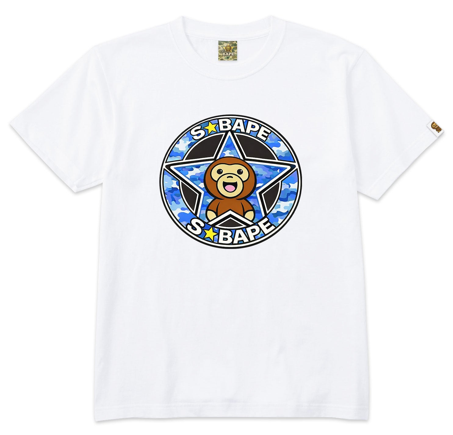 STABAPE camo blue TEE
