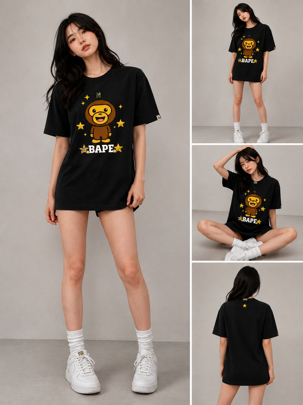 STABAPE smile monkey TEE