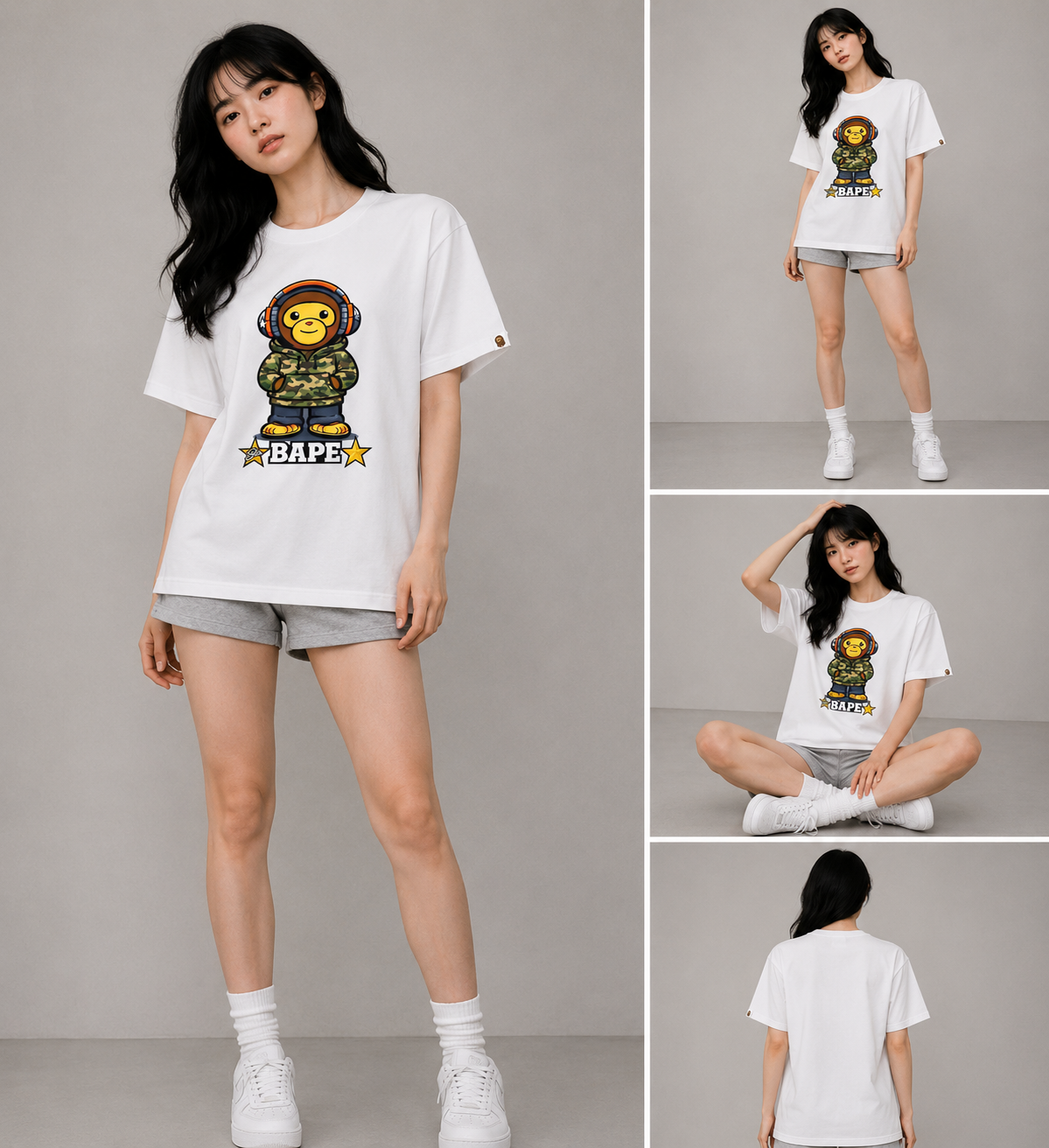 STABAPE beat monkey TEE